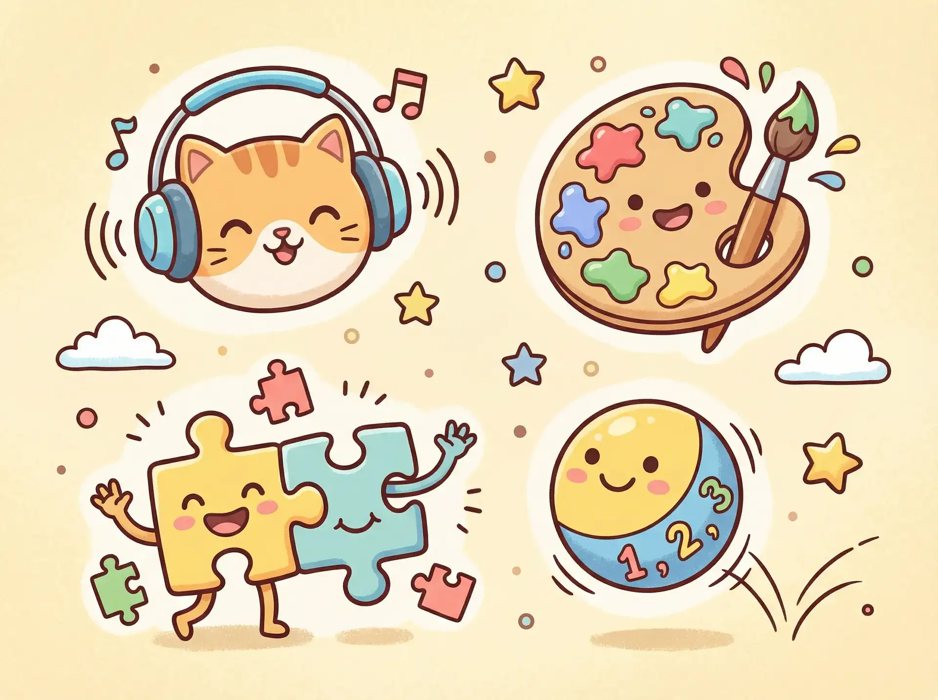 形状认知动画 - 黄动漫 几何启蒙