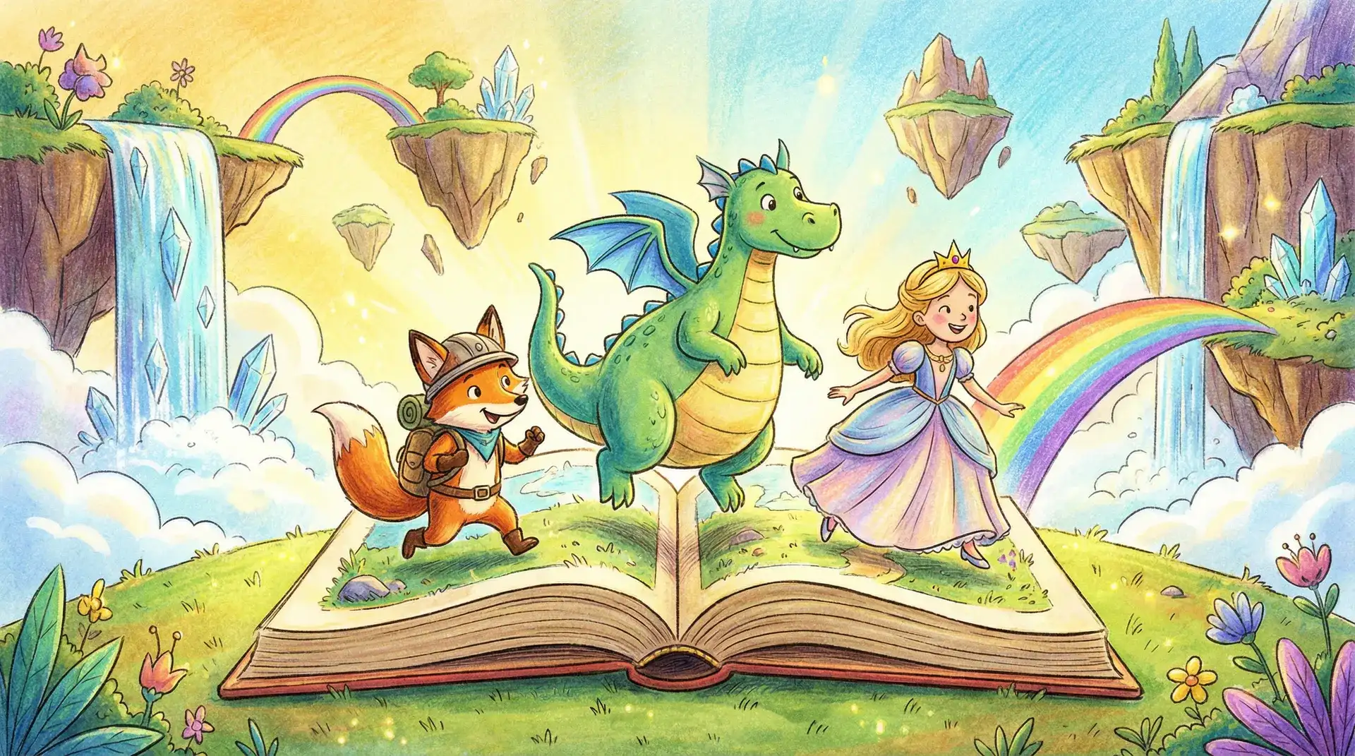 想象力故事 - 黄动漫 创造力培养